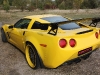 INNOTECH Corvette Z06 with carbon wing and HRE wheels, rear side view